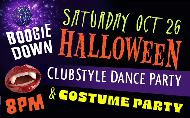 Boogie Down Halloween Dance Party