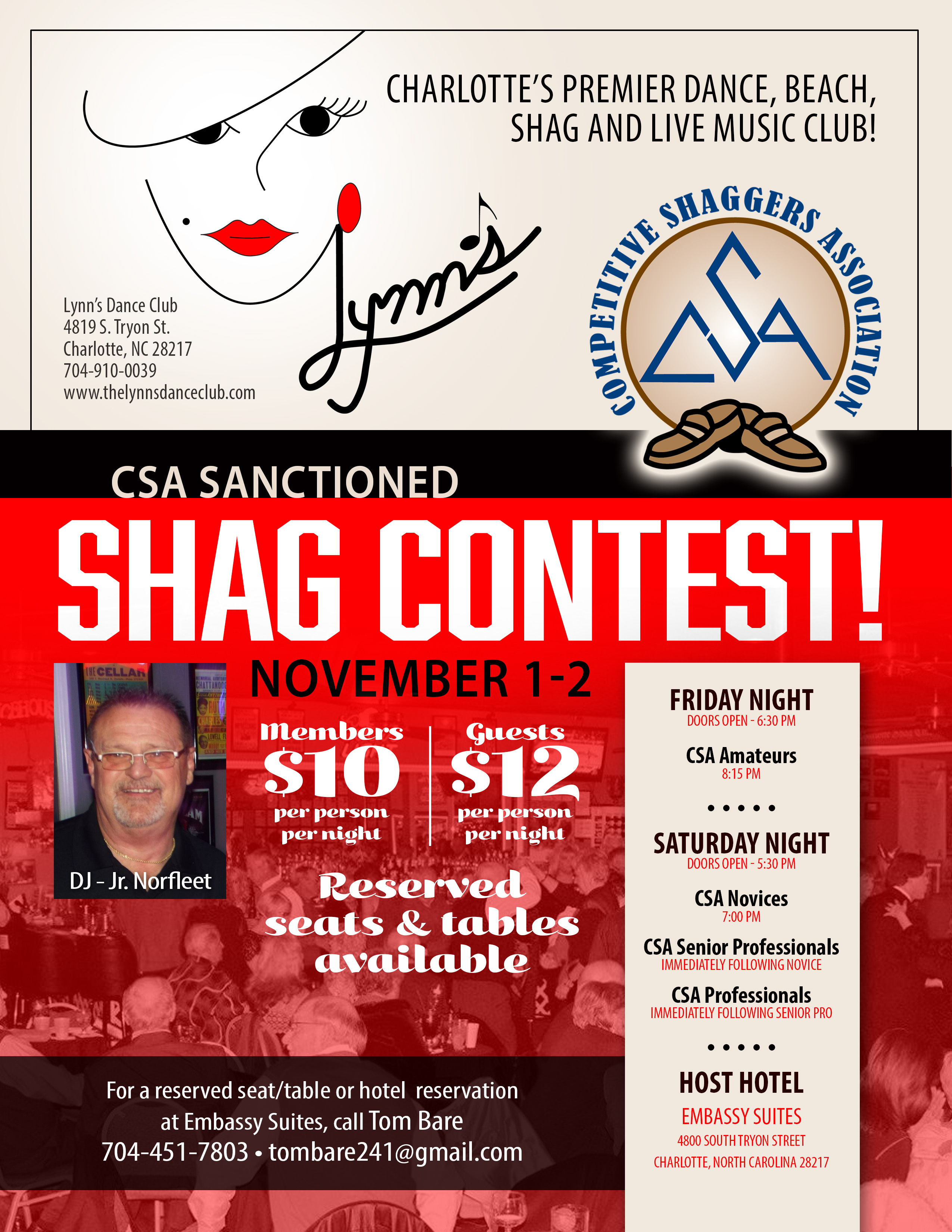 CSA Sanctioned Shag Contest