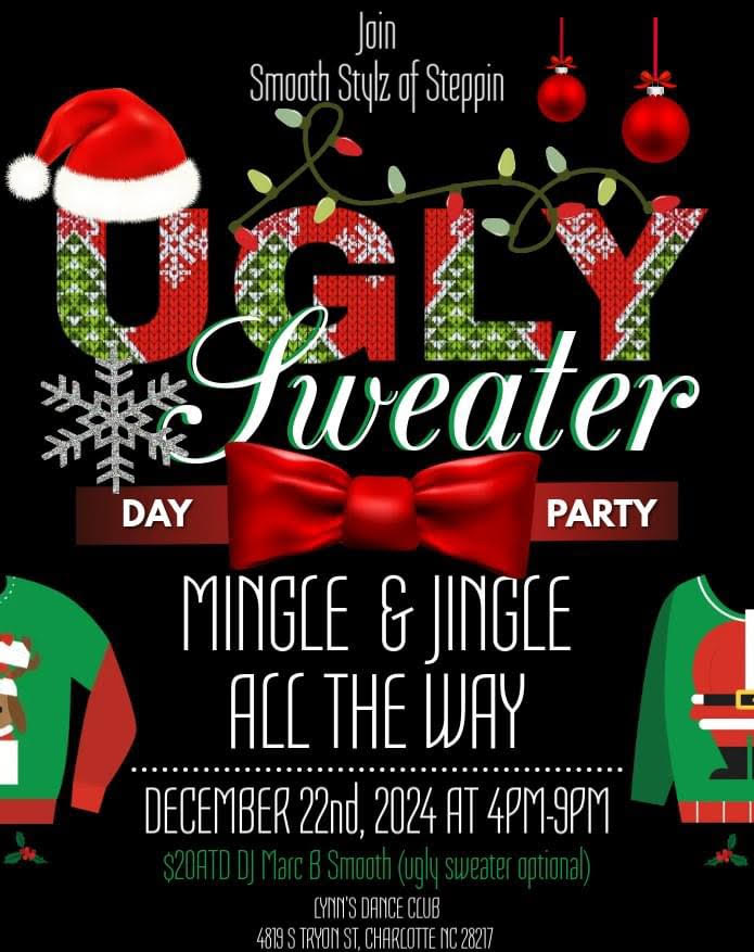 Smooth Stylz of Steppin' Ugly Sweater Party